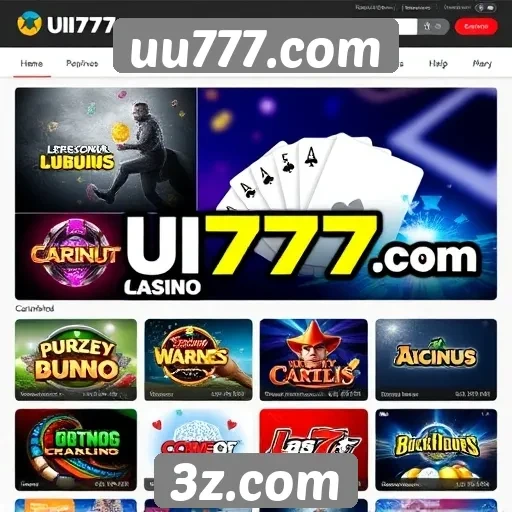 Plataforma uu777.com se destaca por diversidade de jogos