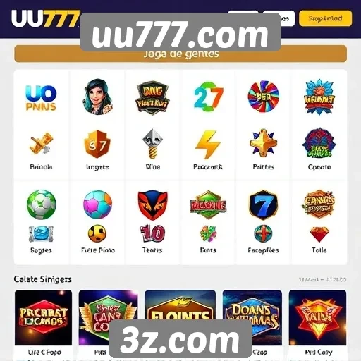 Análise das opções de jogos no site uu777.com